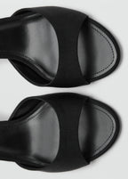 Kitten Heel Sandals With Strap