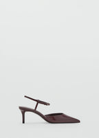 Kitten Heeled Shoes With Ankle Strap