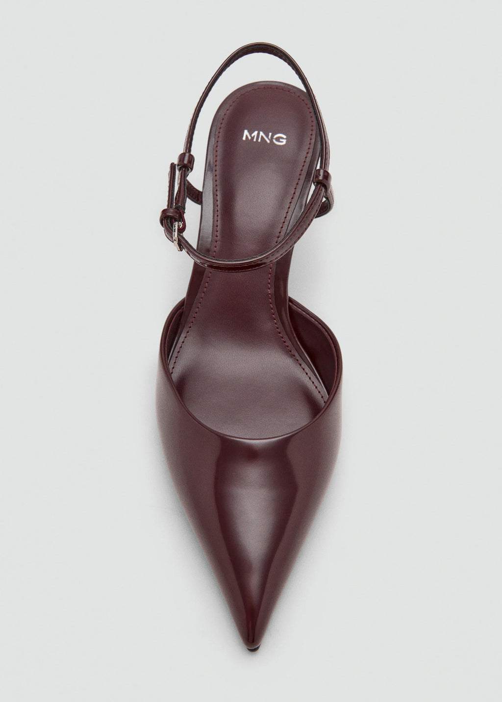 Kitten Heeled Shoes With Ankle Strap