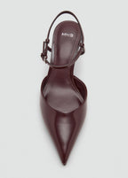 Kitten Heeled Shoes With Ankle Strap