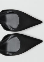 Kitten Heeled Shoes With Ankle Strap