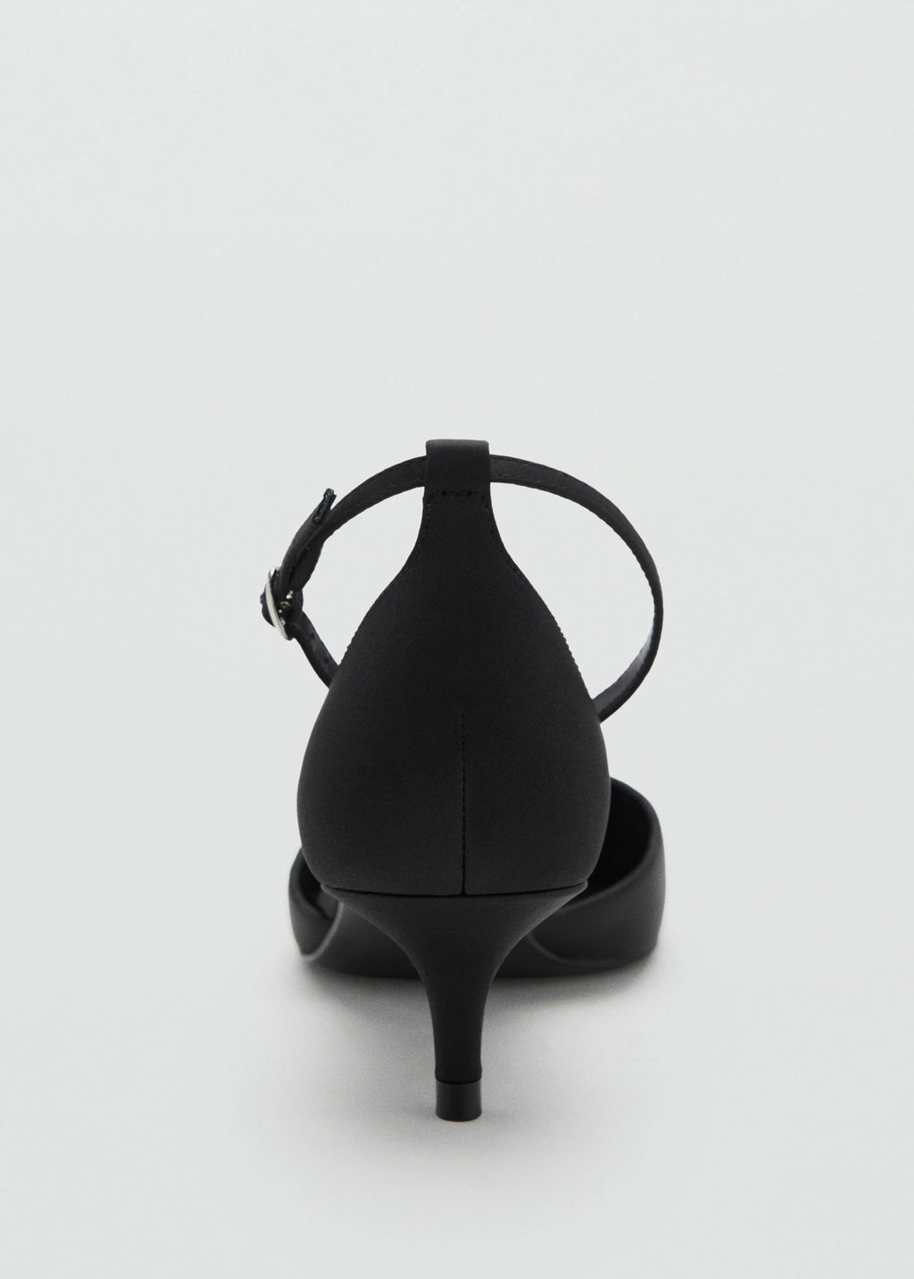 Kitten Heeled Shoes With Ankle Strap