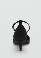Kitten Heeled Shoes With Ankle Strap
