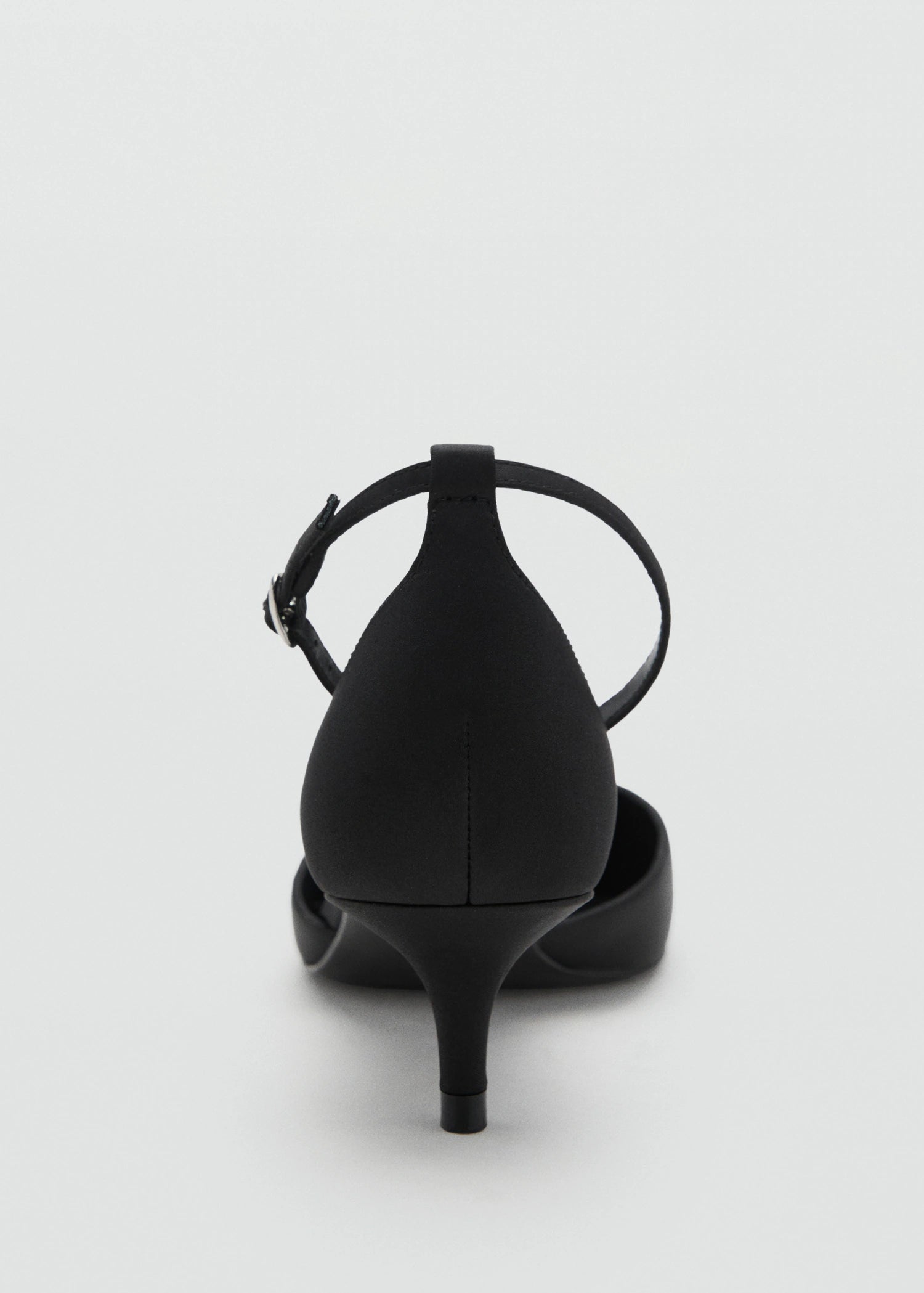 Kitten Heeled Shoes With Ankle Strap