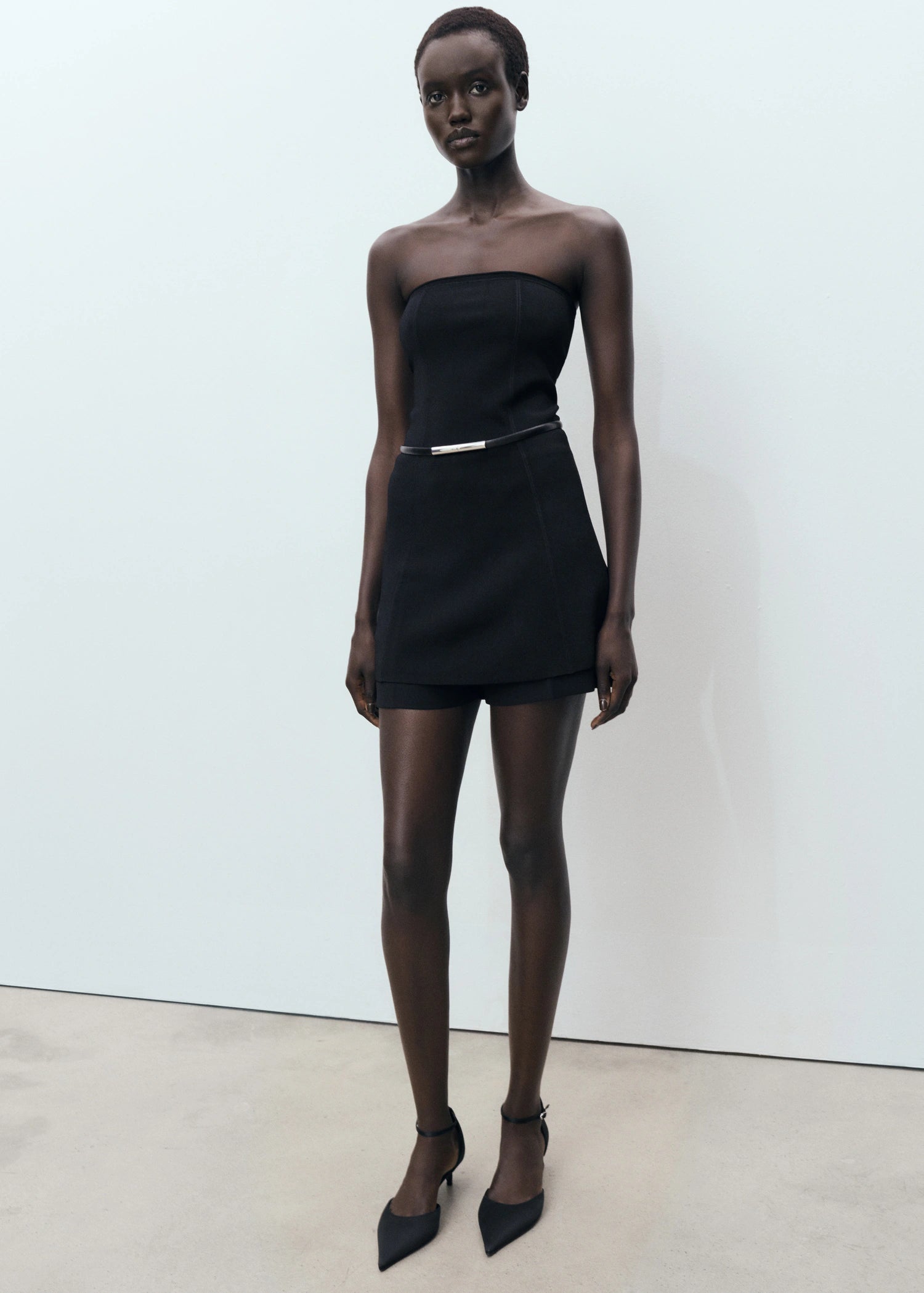 Kitten Heeled Shoes With Ankle Strap