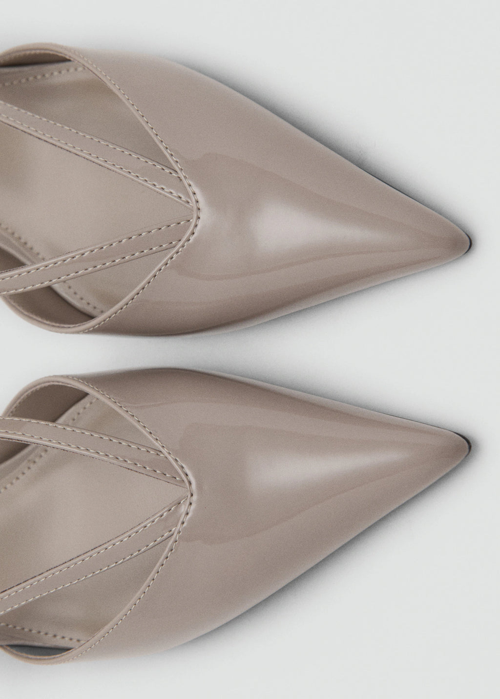 Kitten Heeled Strappy Shoes