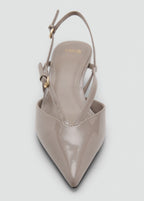 Kitten Heeled Strappy Shoes