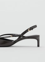 Kitten Heeled Strappy Shoes