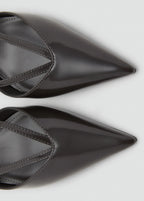 Kitten Heeled Strappy Shoes