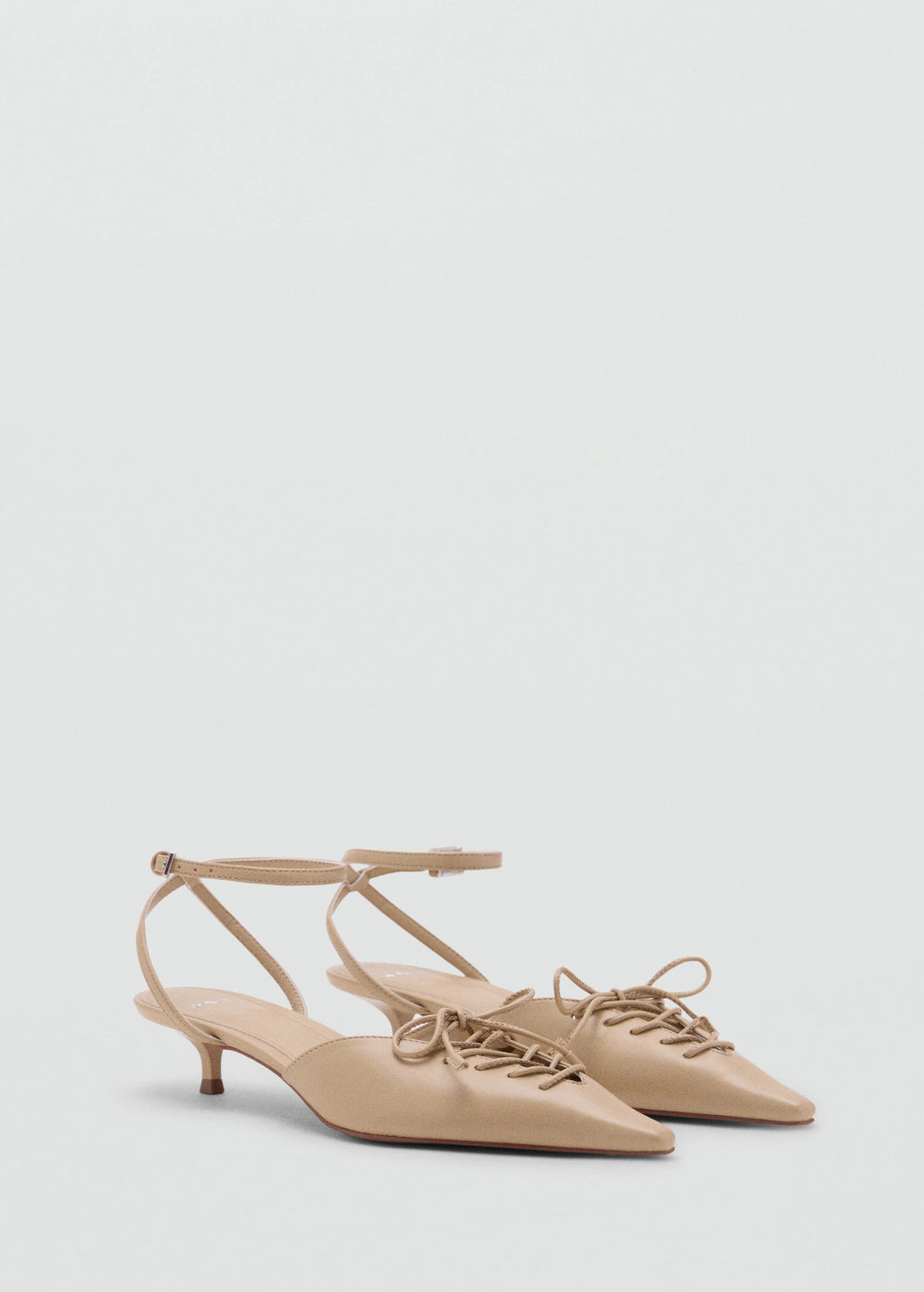 Lace Up High Heel Shoes