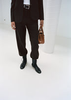 Lace Up Leather Ankle Boots