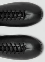 Lace Up Leather Ankle Boots