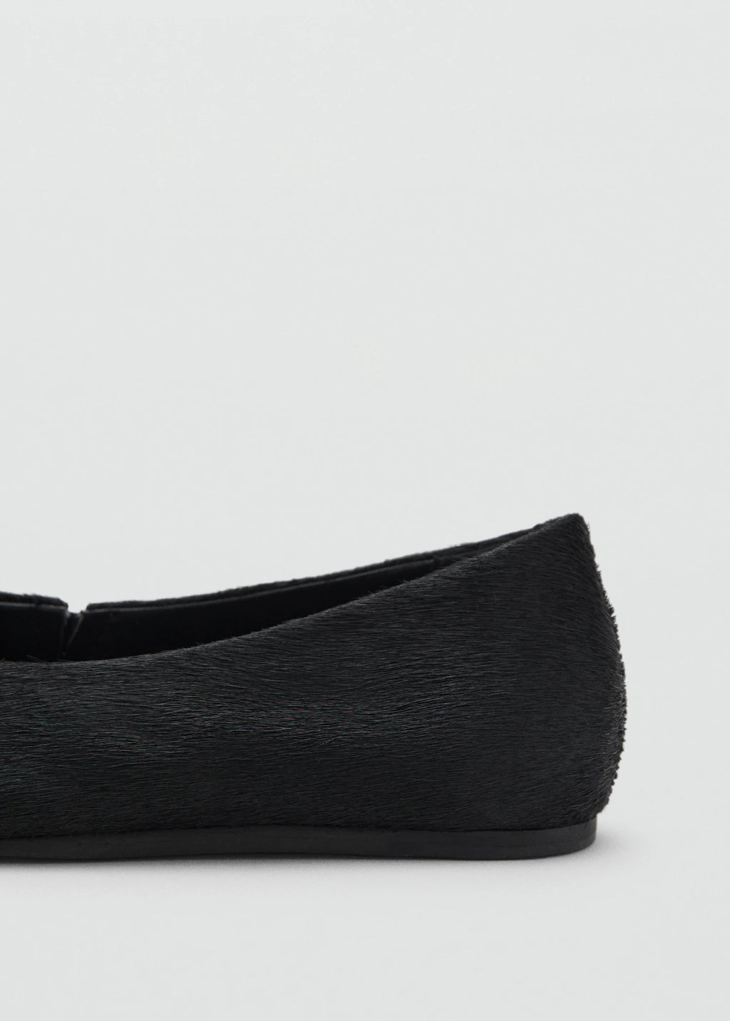 Leather And Fur Effect Shoes