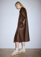 Leather And Fur Effect Trainers