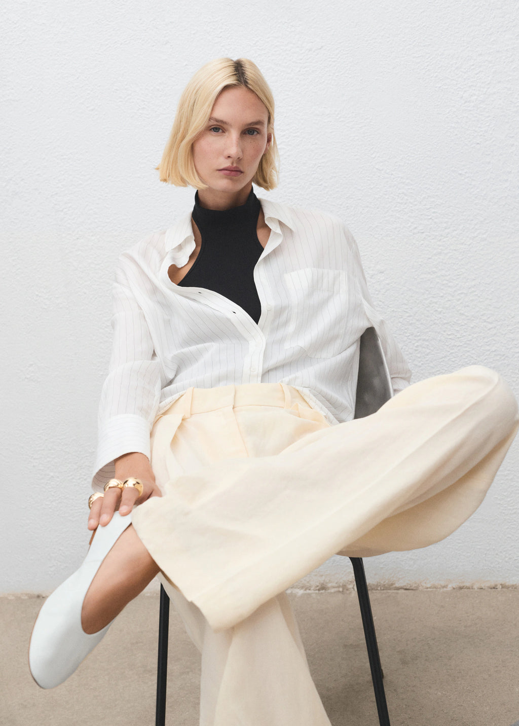 Leather Ballet Flats