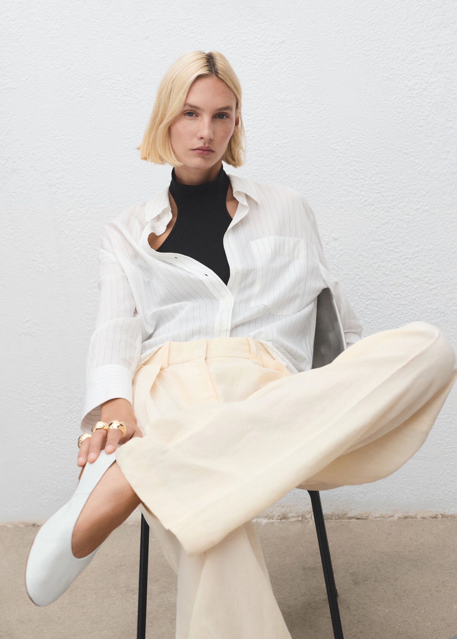 Leather Ballet Flats