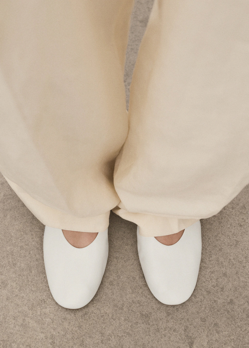 Leather Ballet Flats