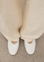 Leather Ballet Flats