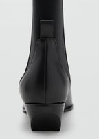 Leather Heeled Boots