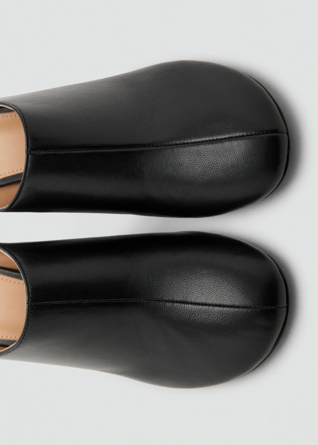 Leather Heeled Clogs