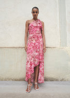 Leather Heeled Sandals With Buckles