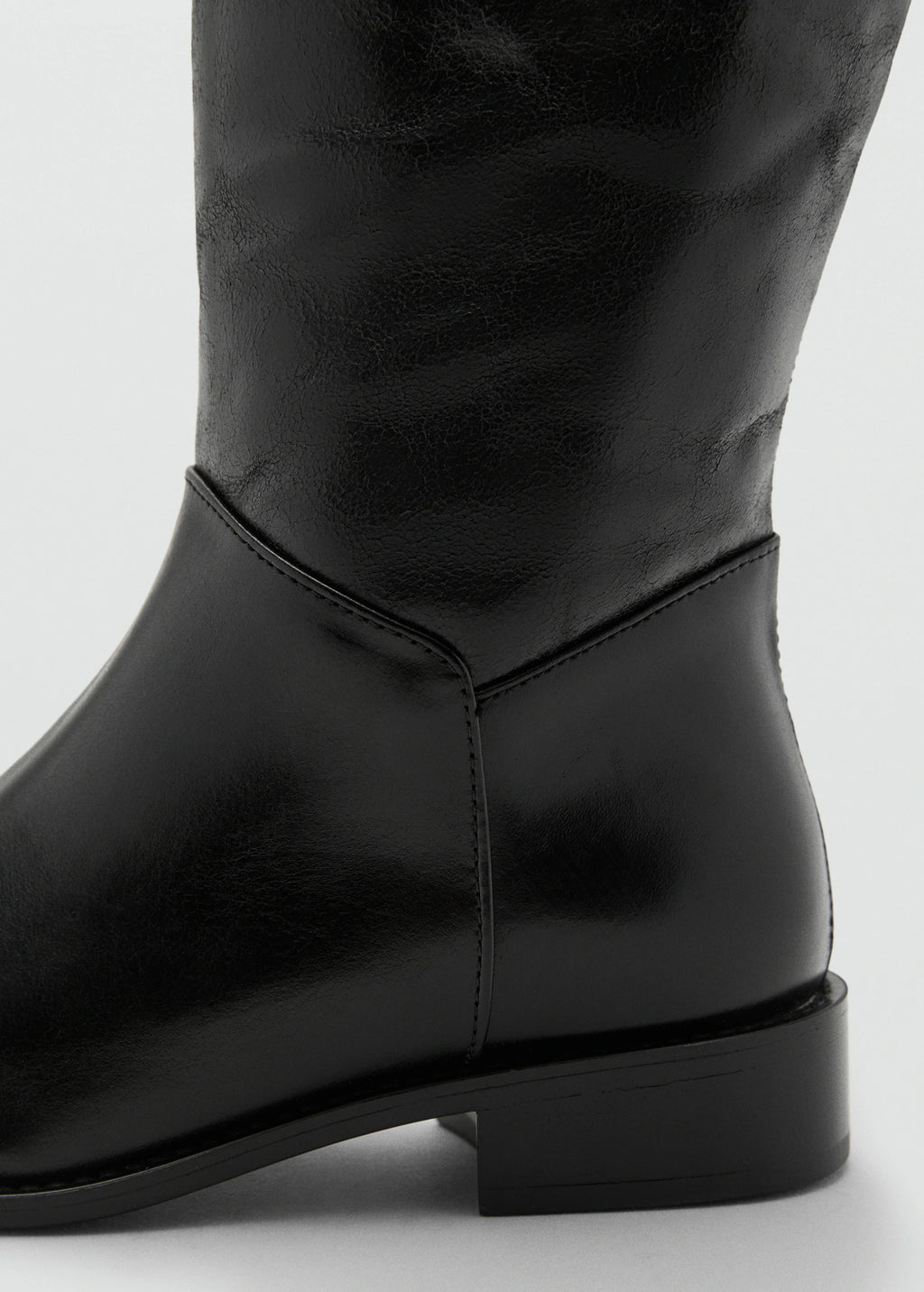 Leather High Boots