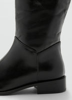 Leather High Boots