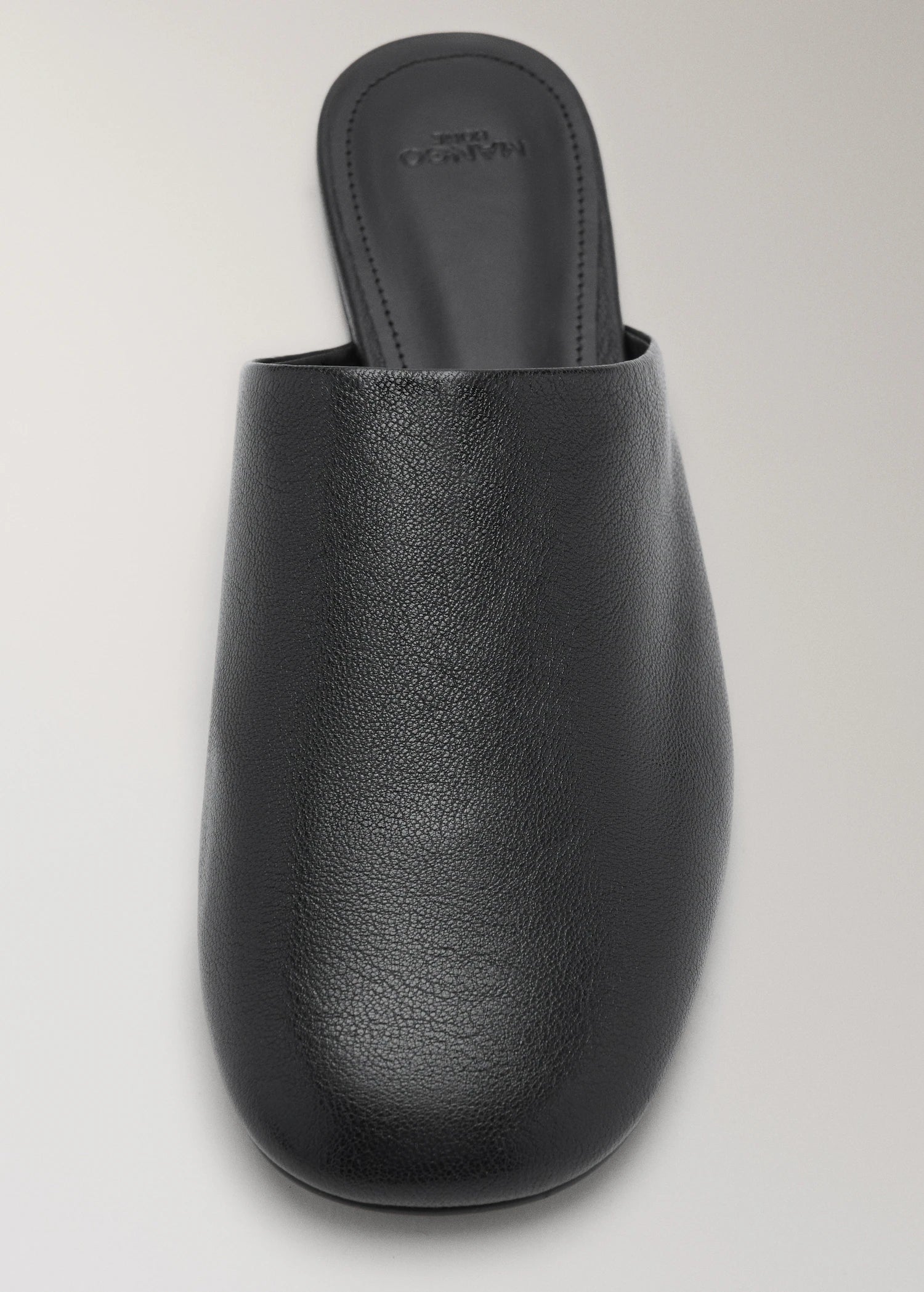 Leather Mule Slippers