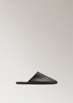 Leather Mule Slippers