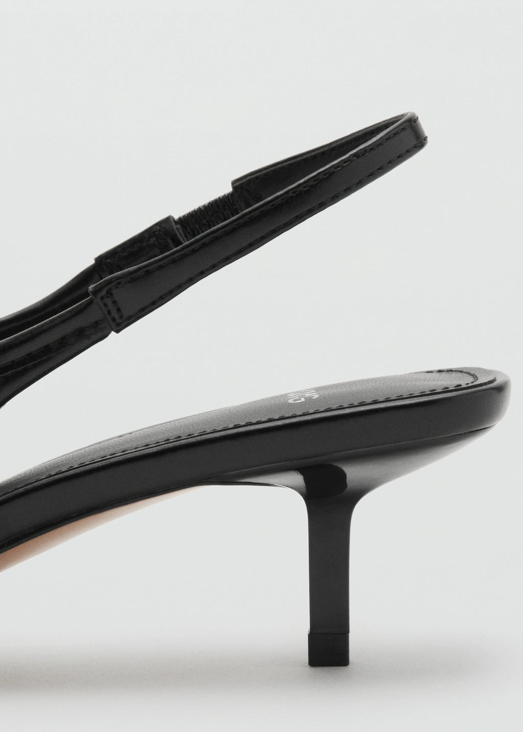 Mesh Buckle Stiletto Heeled Shoes