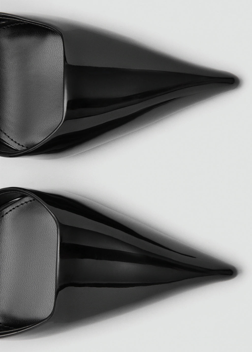 Patent Leather Shoes With Straps And Buckle