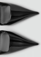 Patent Leather Shoes With Straps And Buckle