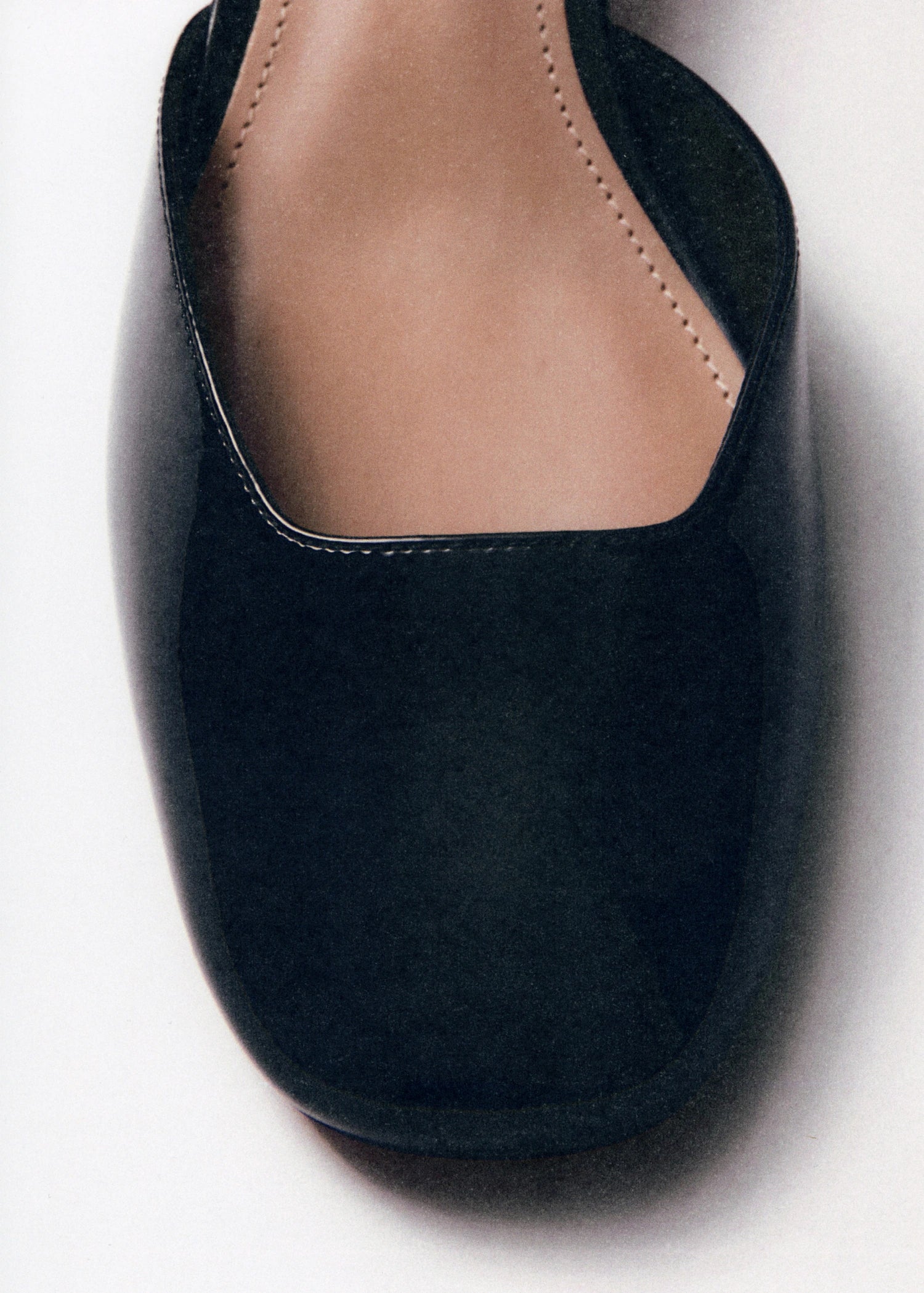 Patent Leather Effect Heeled Shoes