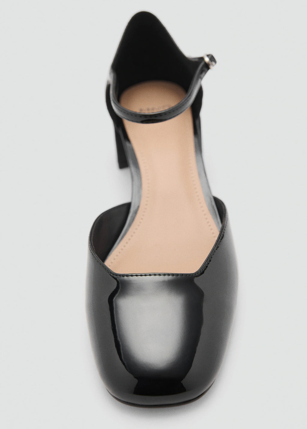 Patent Leather Effect Heeled Shoes