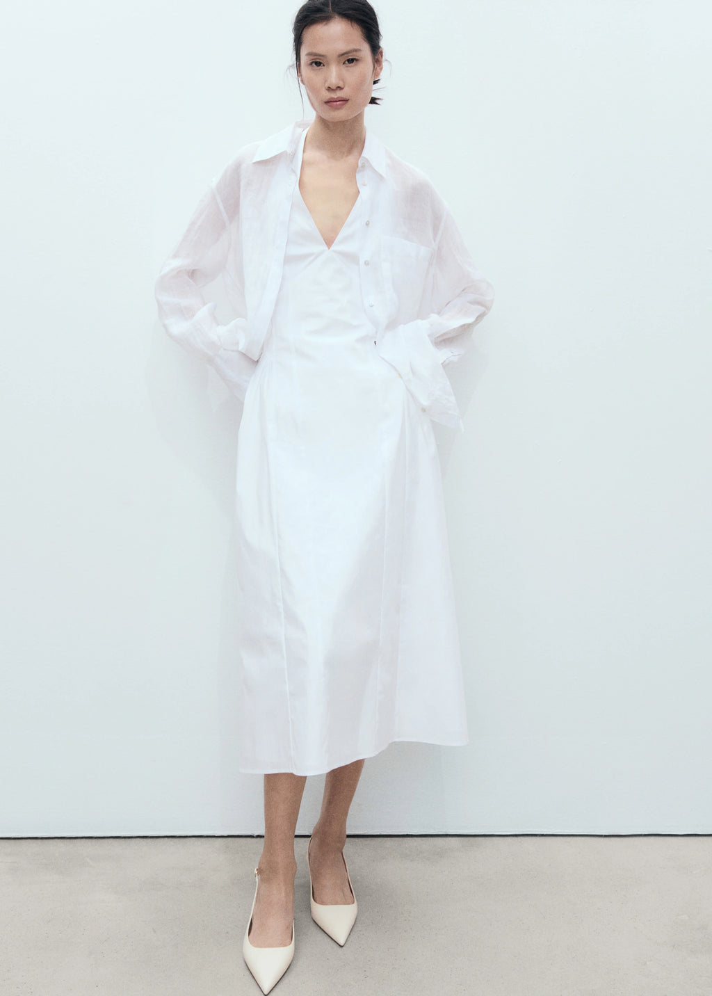 Pointed Kitten Heel Shoes