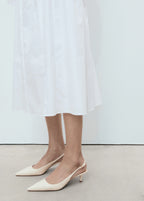 Pointed Kitten Heel Shoes