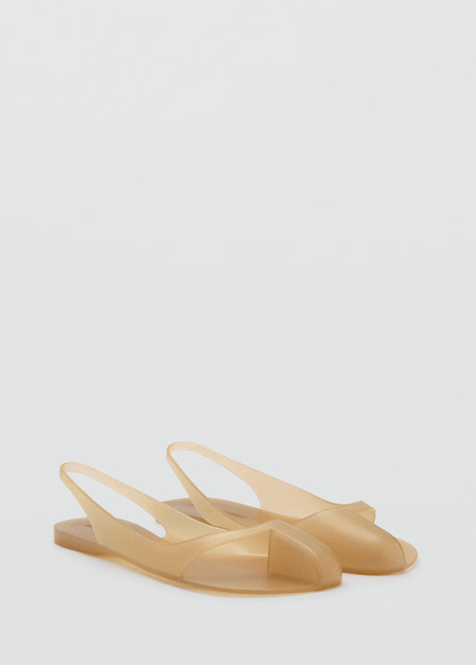 Rubberised Slingback Shoe