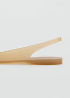 Rubberised Slingback Shoe