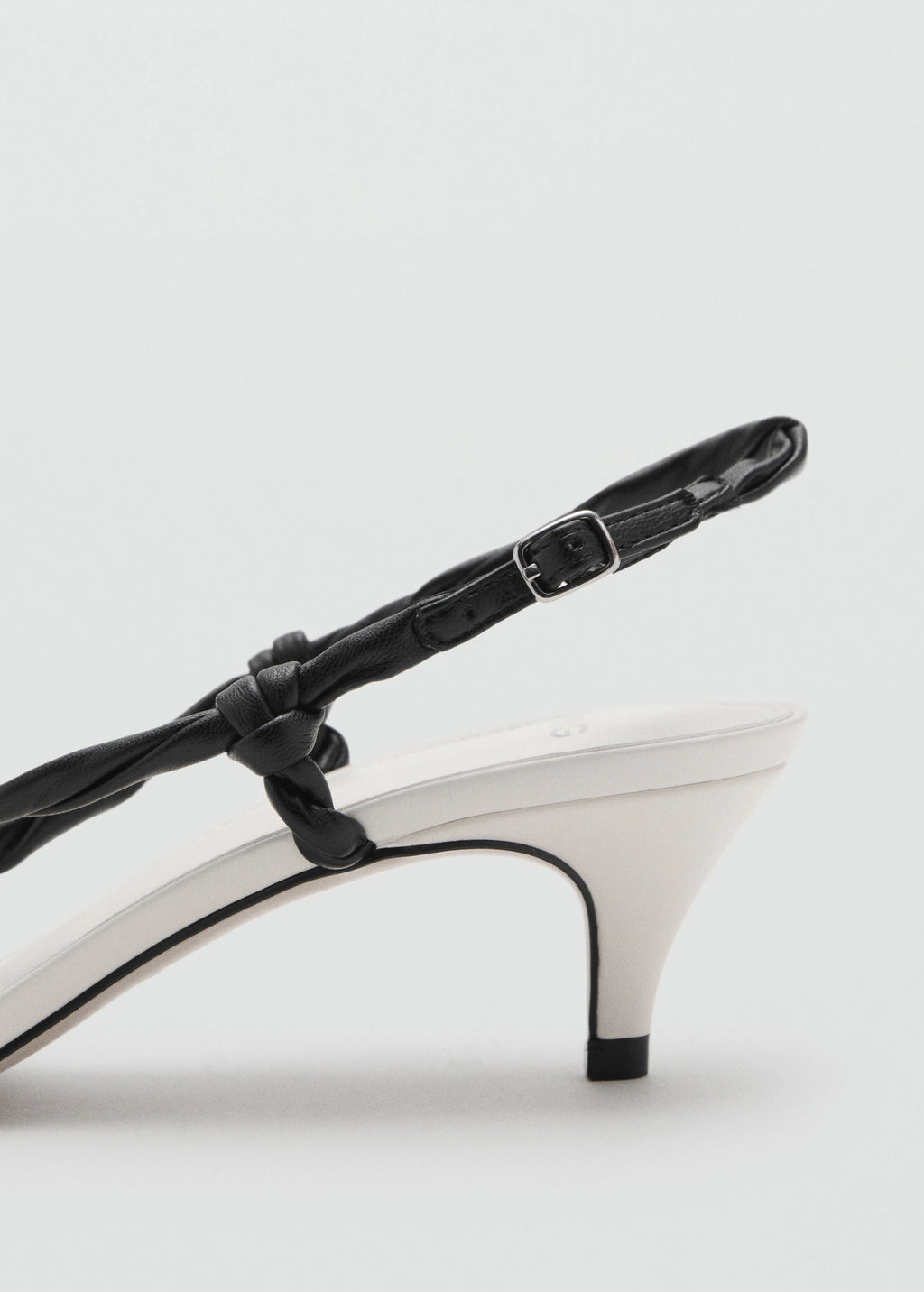 Ruched Strips Sandals