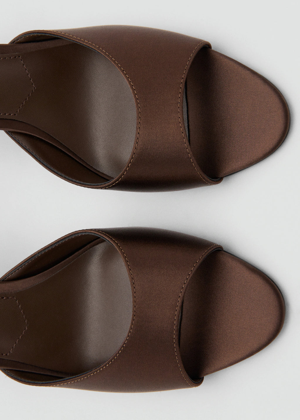 Satin High Heeled Sandal