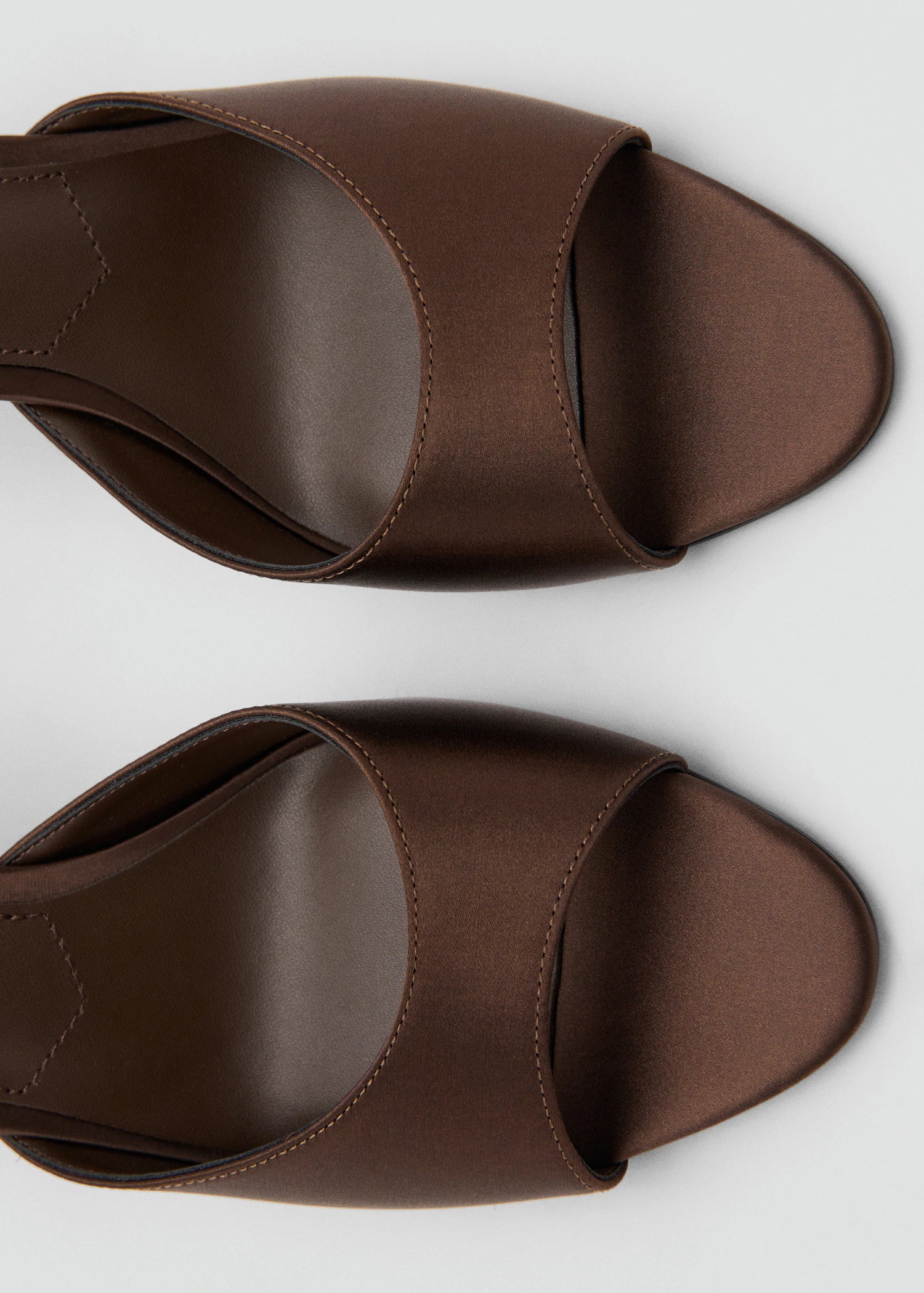 Satin High Heeled Sandal