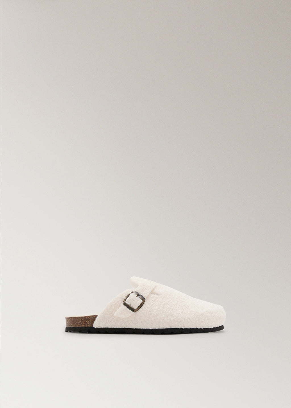 Shearling Effect Clogs