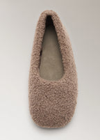 Sheepskin Ballerina Flats