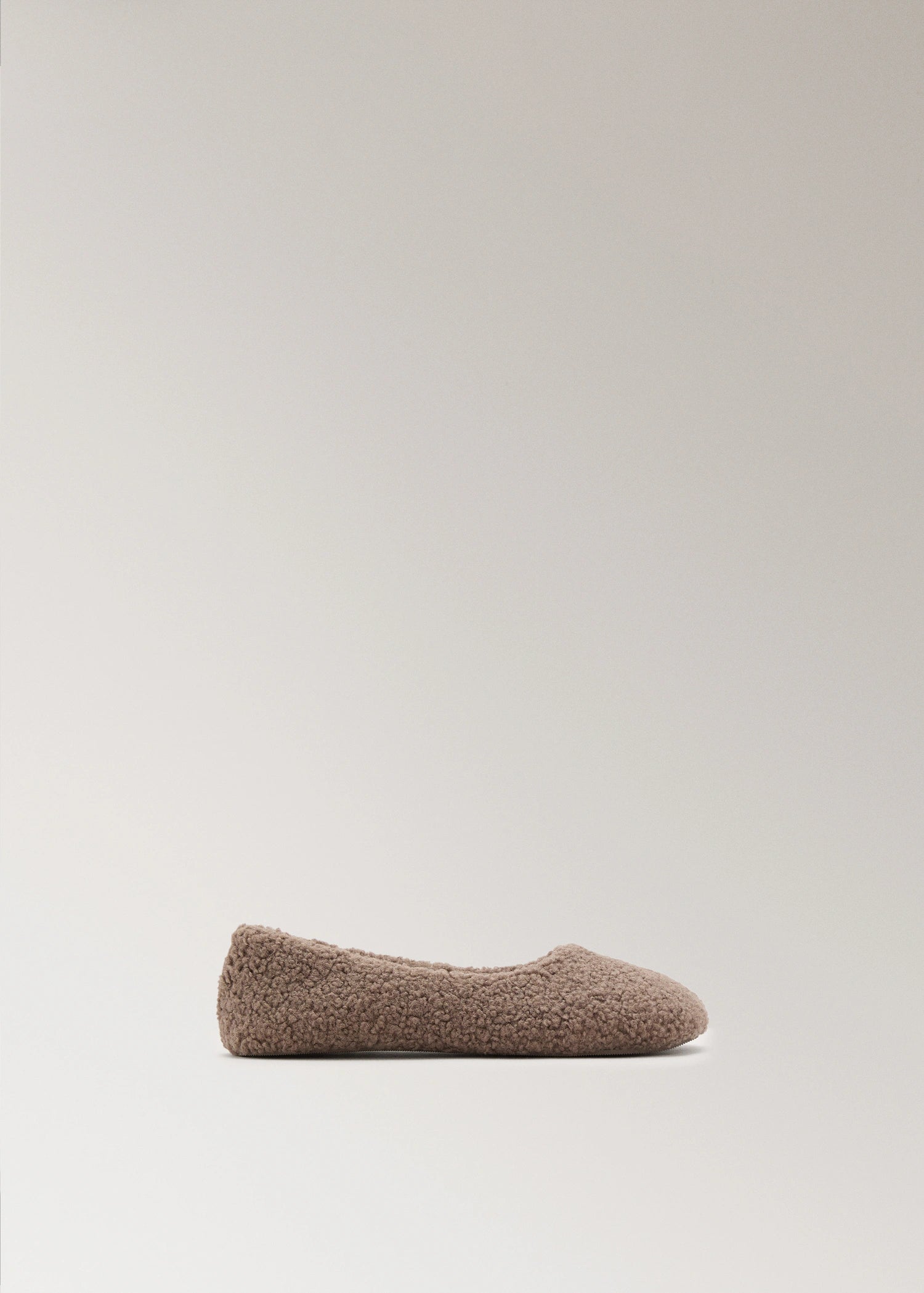 Sheepskin Ballerina Flats
