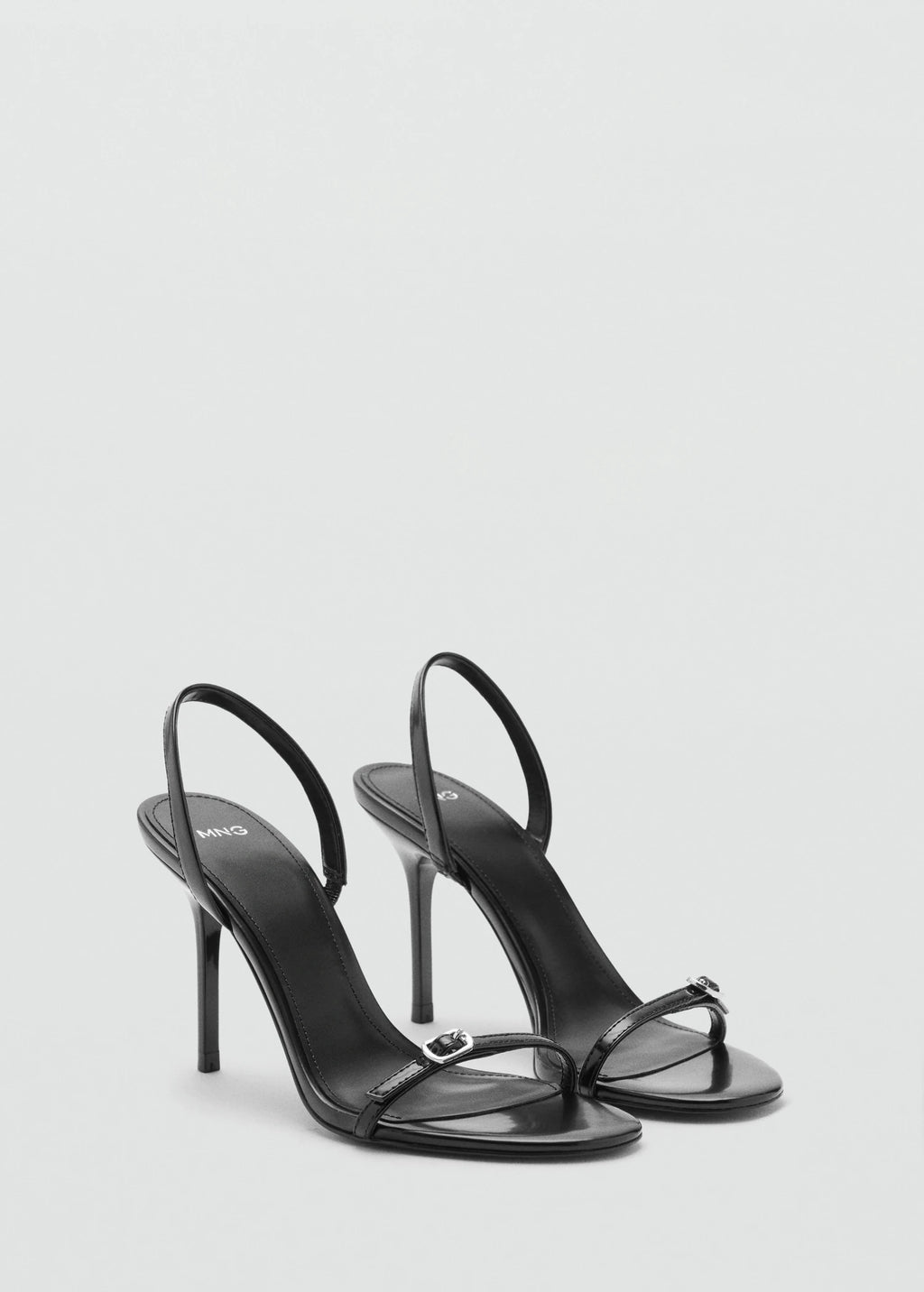 Stiletto Heel Sandal With Buckle