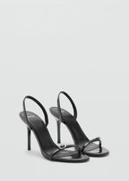 Stiletto Heel Sandal With Buckle