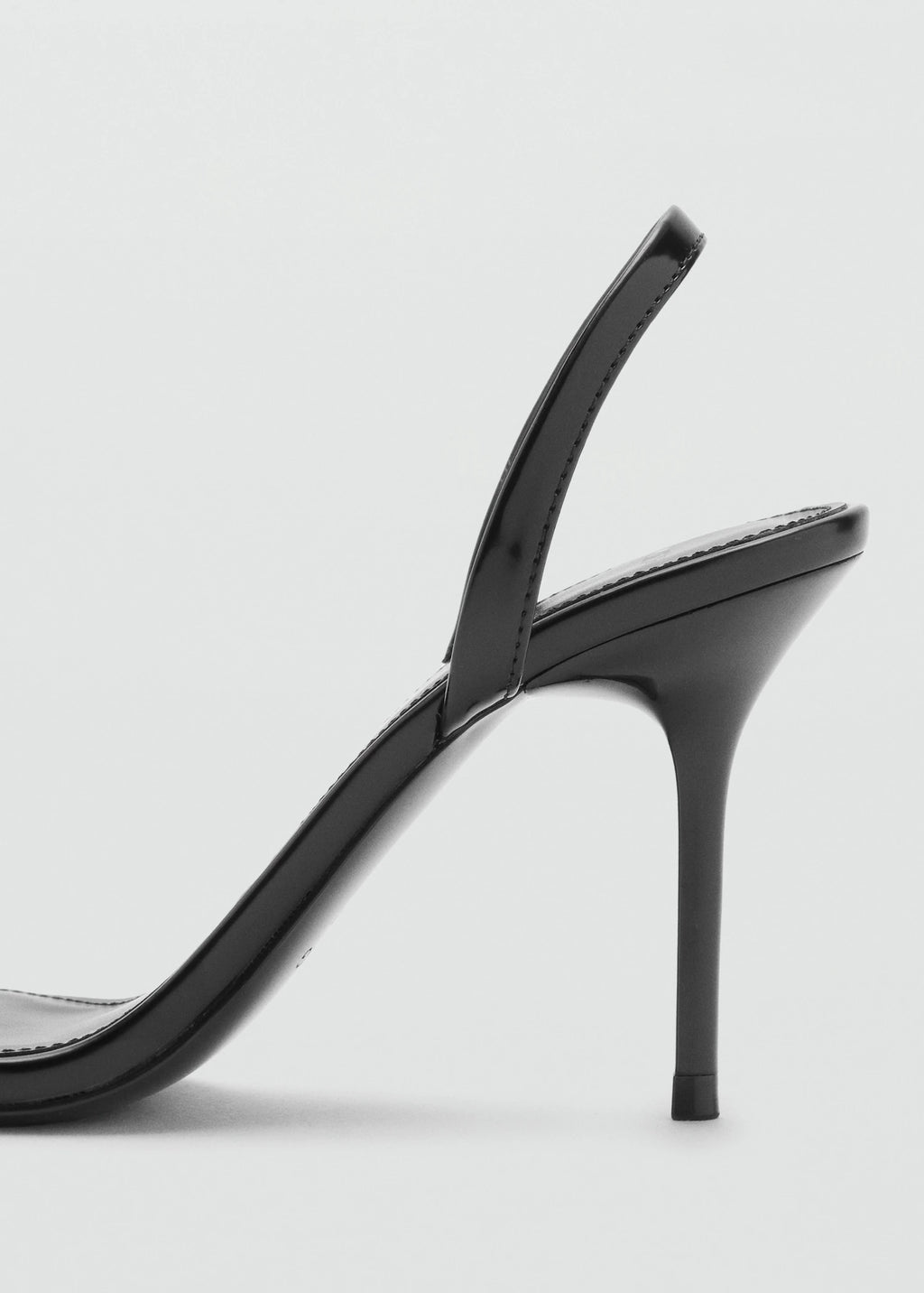 Stiletto Heel Sandal With Buckle