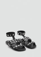Studded Leather Sandals