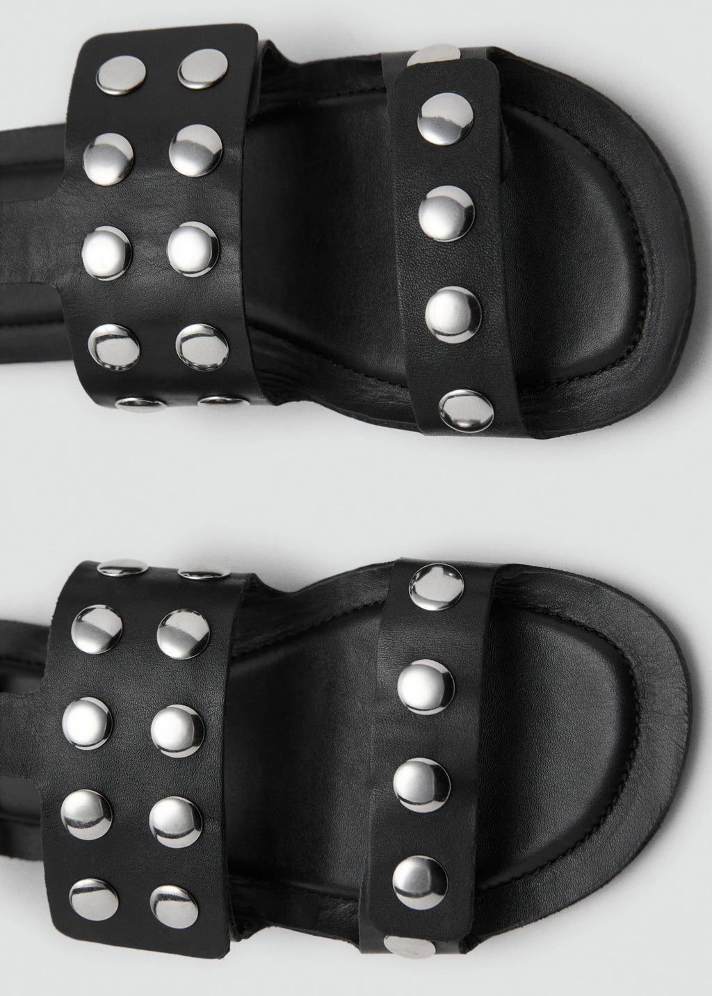 Studded Leather Sandals
