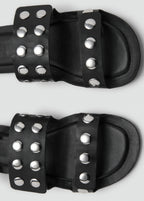 Studded Leather Sandals